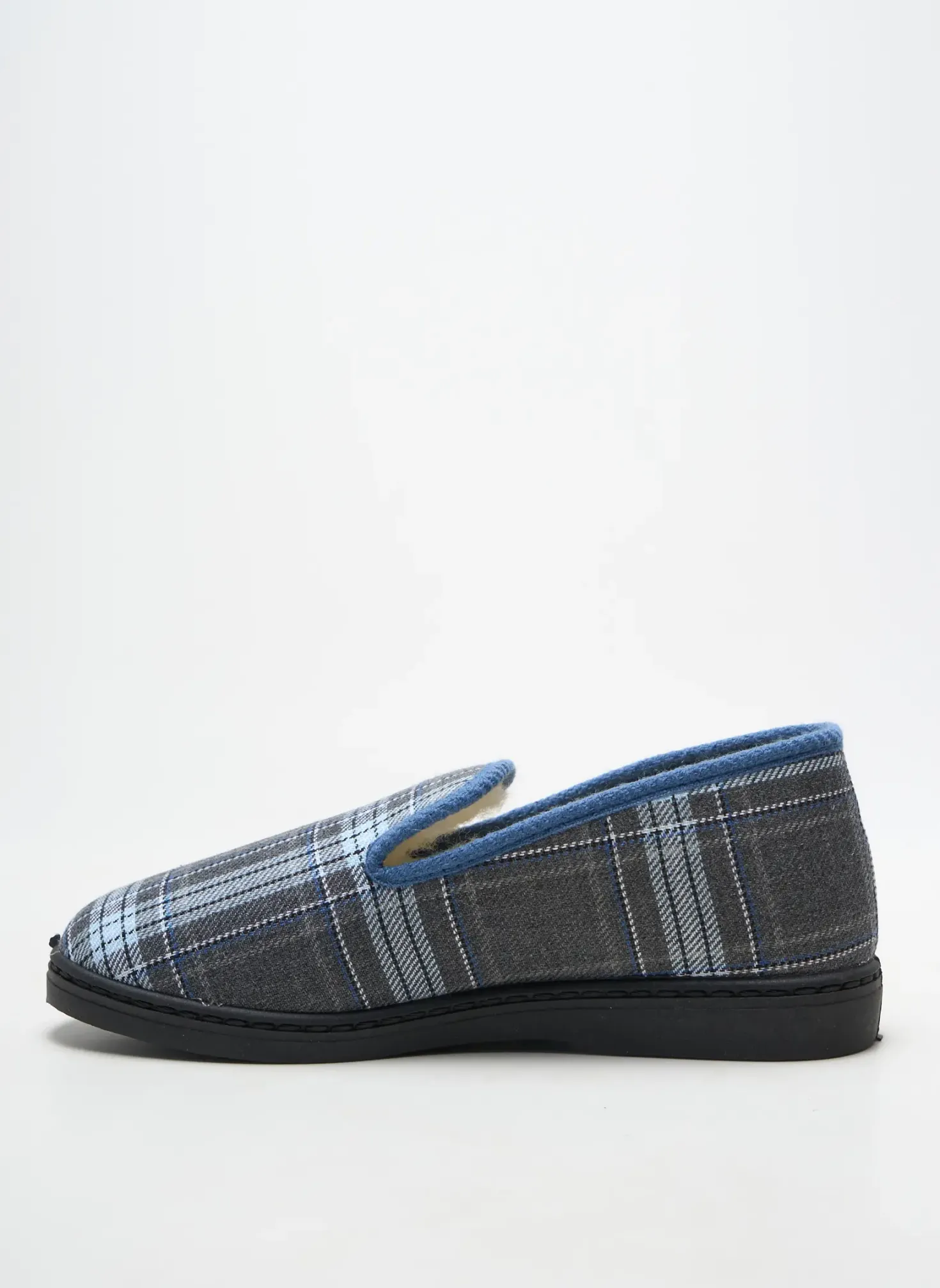 Chaussons/pantoufles Fargeot Gris Bout Rond