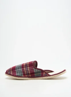 Chaussons/pantoufles Fargeot Rouge Bout Rond