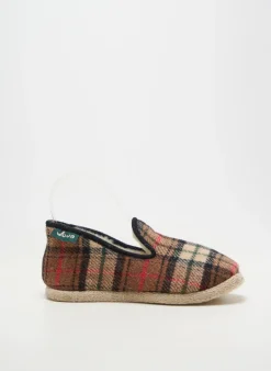 Chaussons/pantoufles Jeva Beige Bout Rond