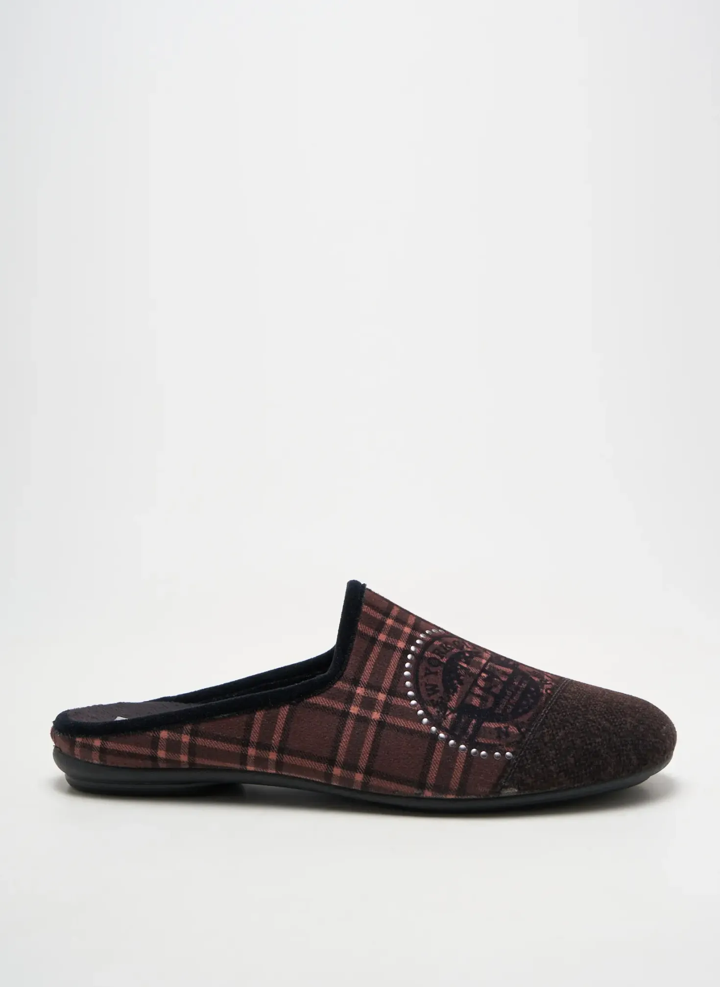 Chaussons/pantoufles Jeva Marron Bout Rond