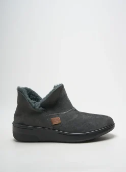 Chaussons/pantoufles Josef Seibel Gris Talon Plat Jusqu'à 3cm