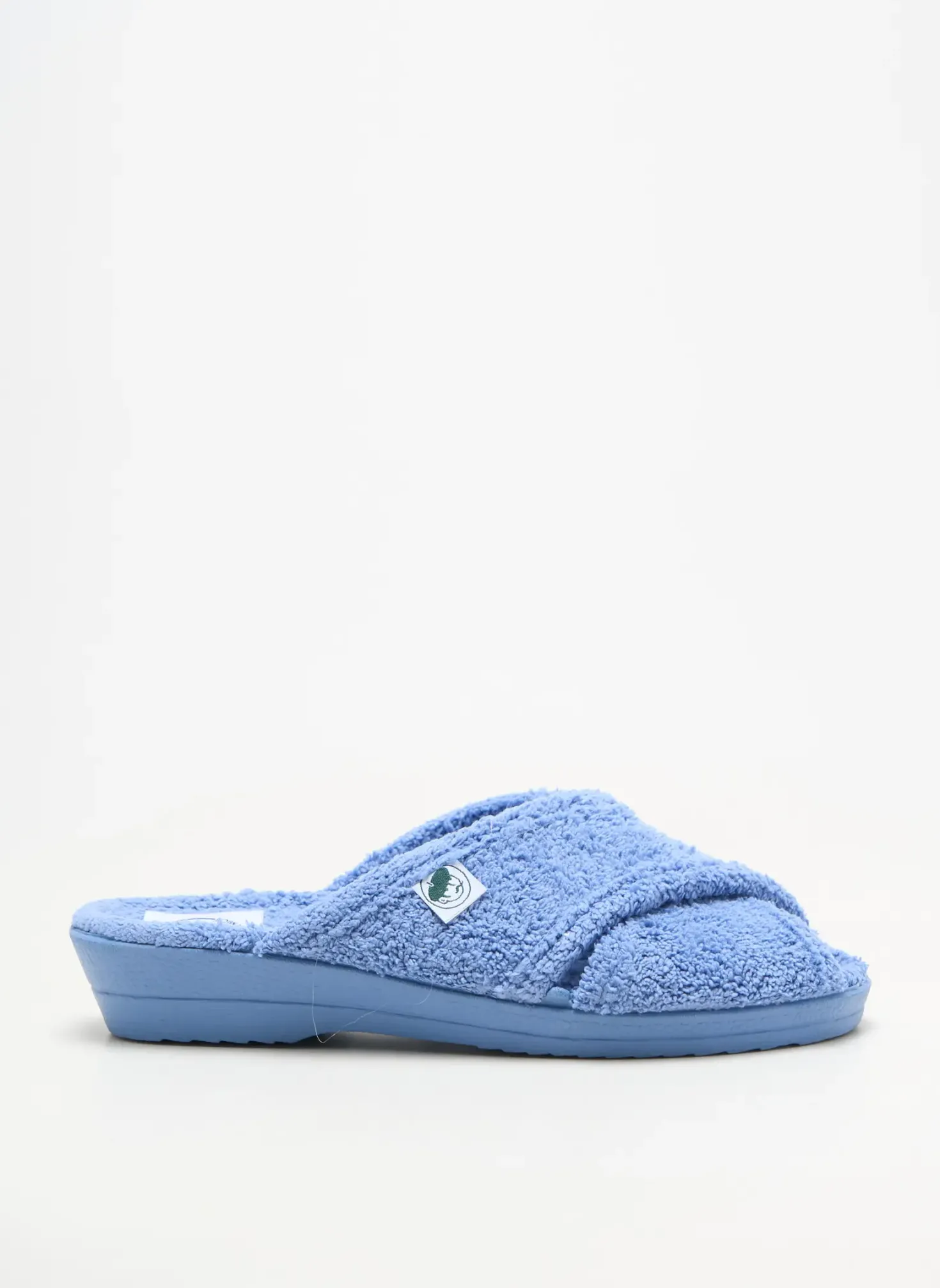 Chaussons/pantoufles La Bande À Mich' Bleu Talon Plat Jusqu'à 3cm