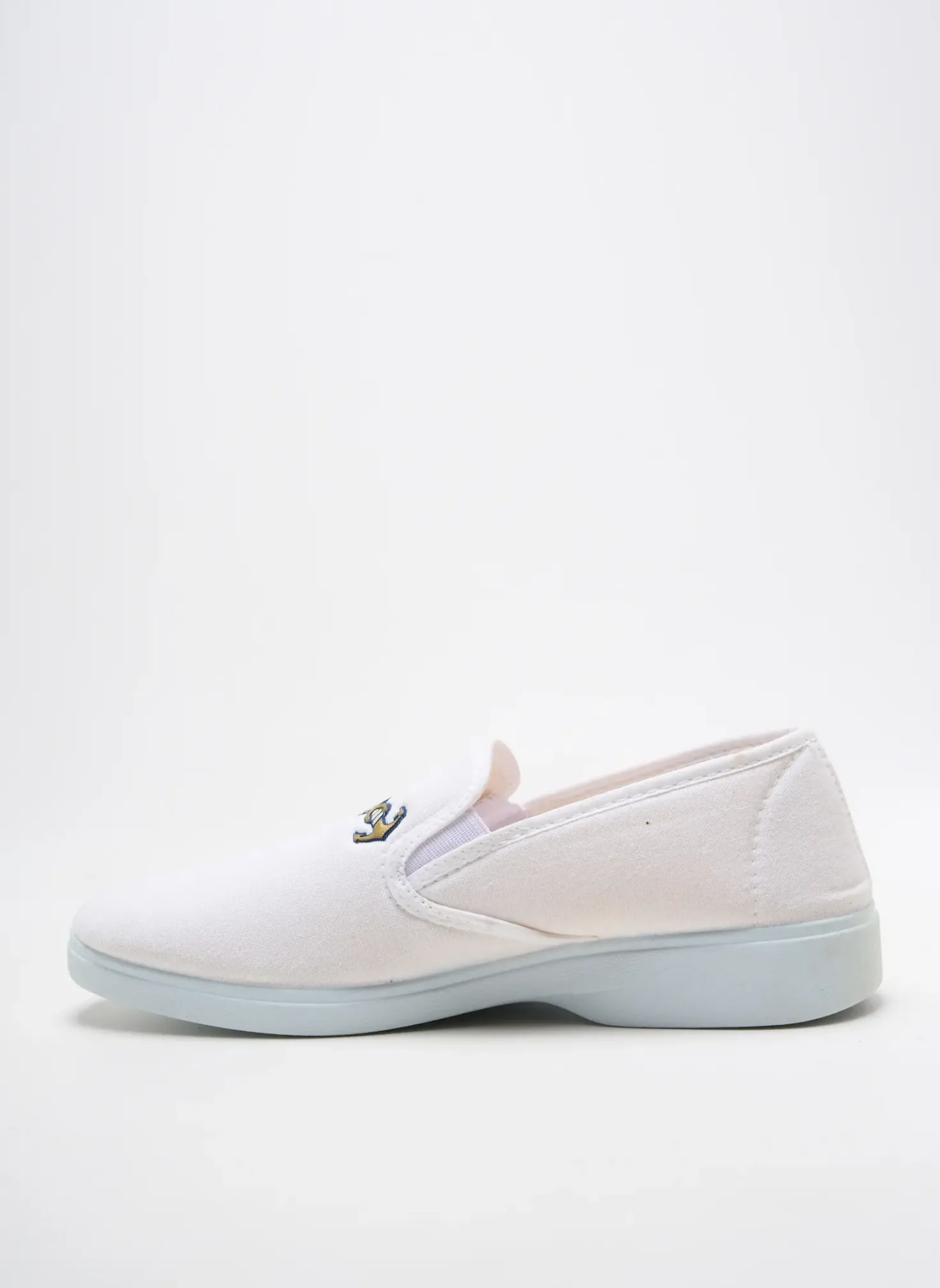 Chaussons/pantoufles La Bande À Mich' Blanc Bout Rond