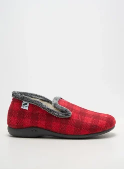 Chaussons/pantoufles La Bande À Mich' Rouge Bout Rond