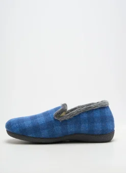 Chaussons/pantoufles La Bande À Mich' Bleu Bout Rond