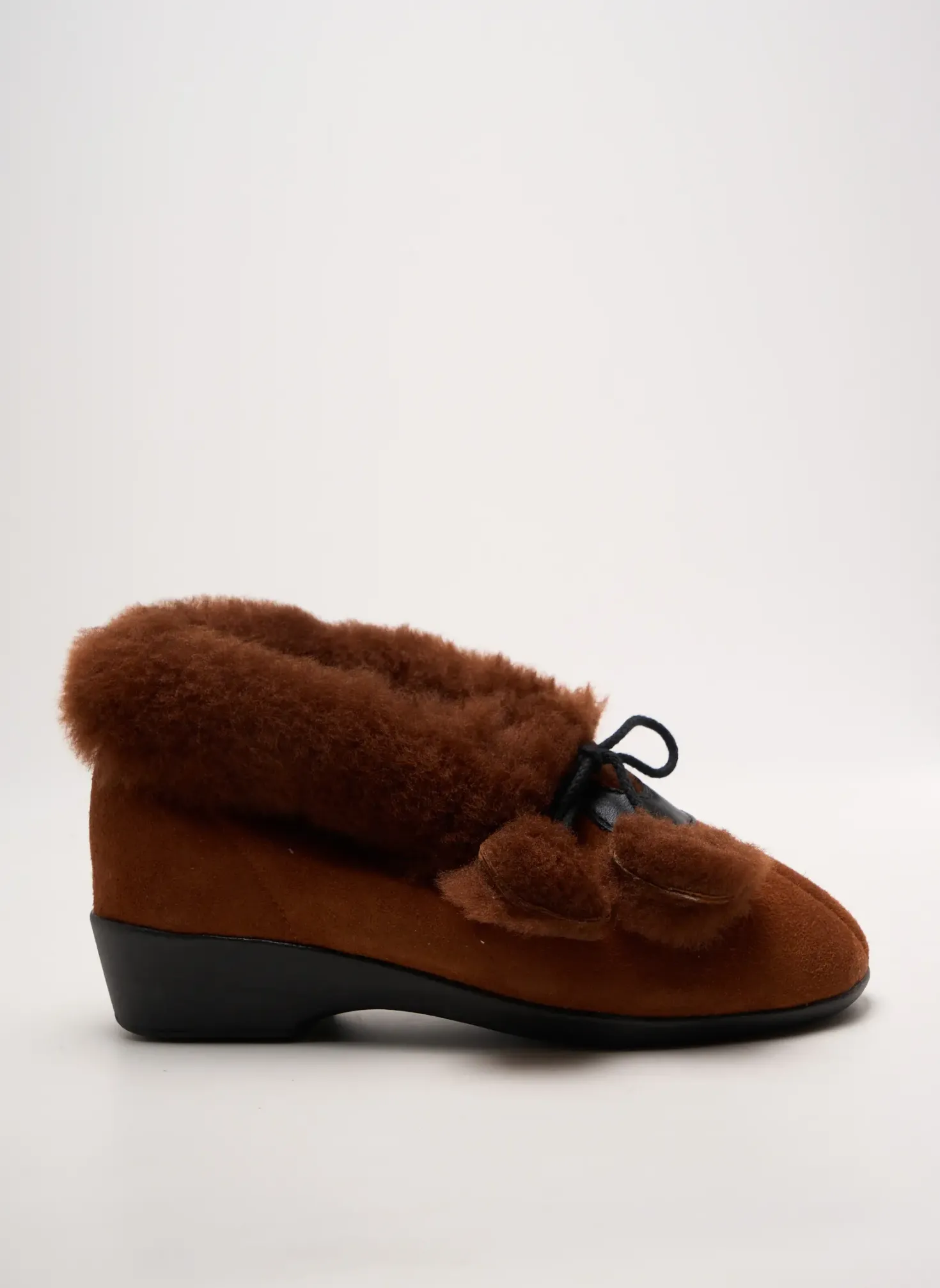 Chaussons/pantoufles Lady Orange Talon Plat Jusqu'à 3cm