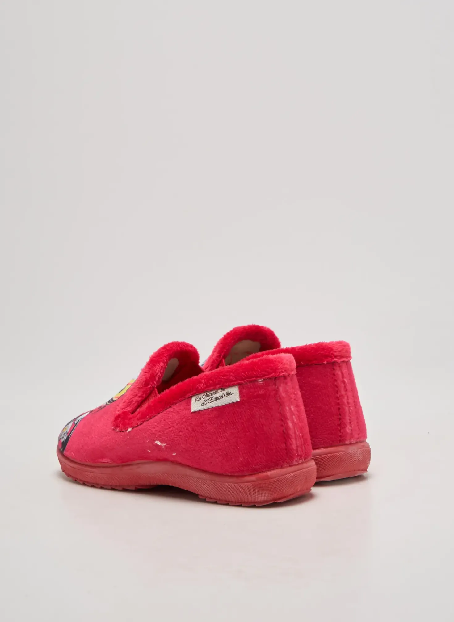 Chaussons/pantoufles La Maison De L'espadrille Rouge Bout Rond