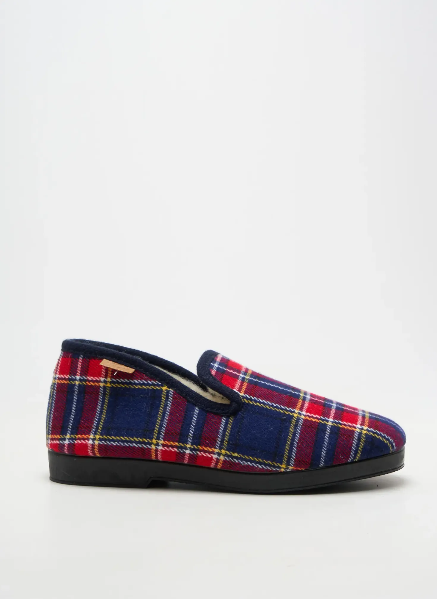 Chaussons/pantoufles La Maison De L'espadrille Bleu Bout Rond