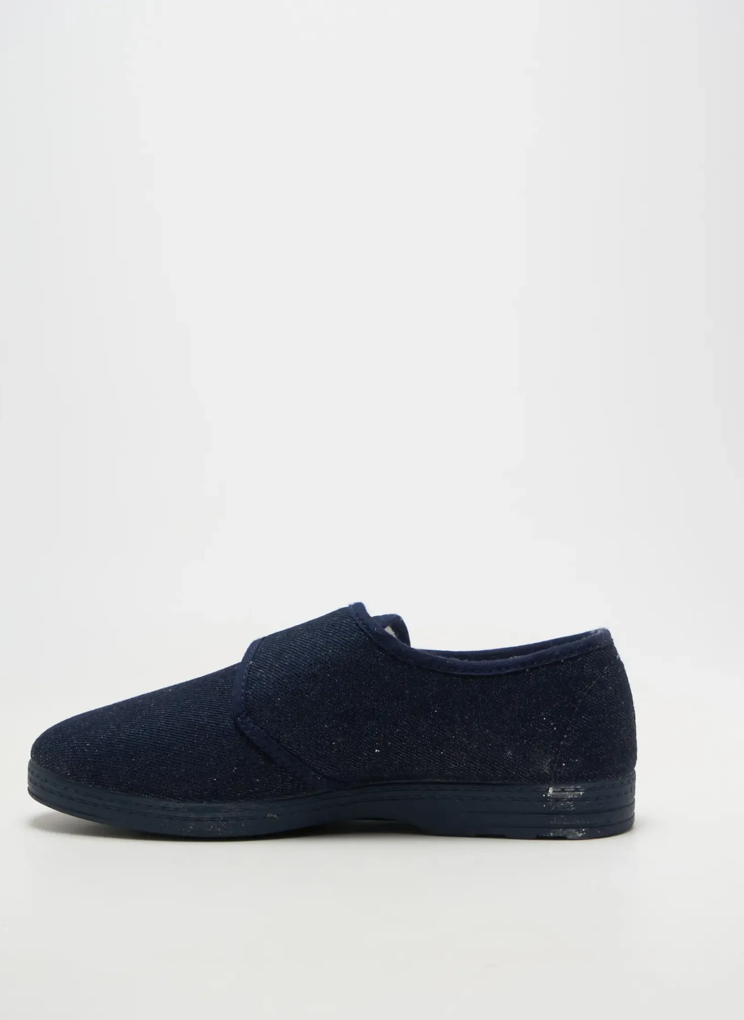 Chaussons/pantoufles La Maison De L'espadrille Bleu Bout Rond