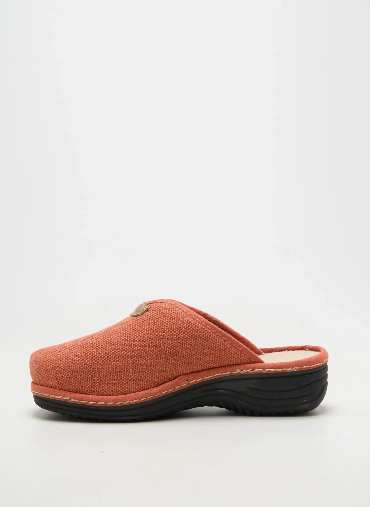 Chaussons/pantoufles La Maison De L'espadrille Orange Talon De 4 À 6cm