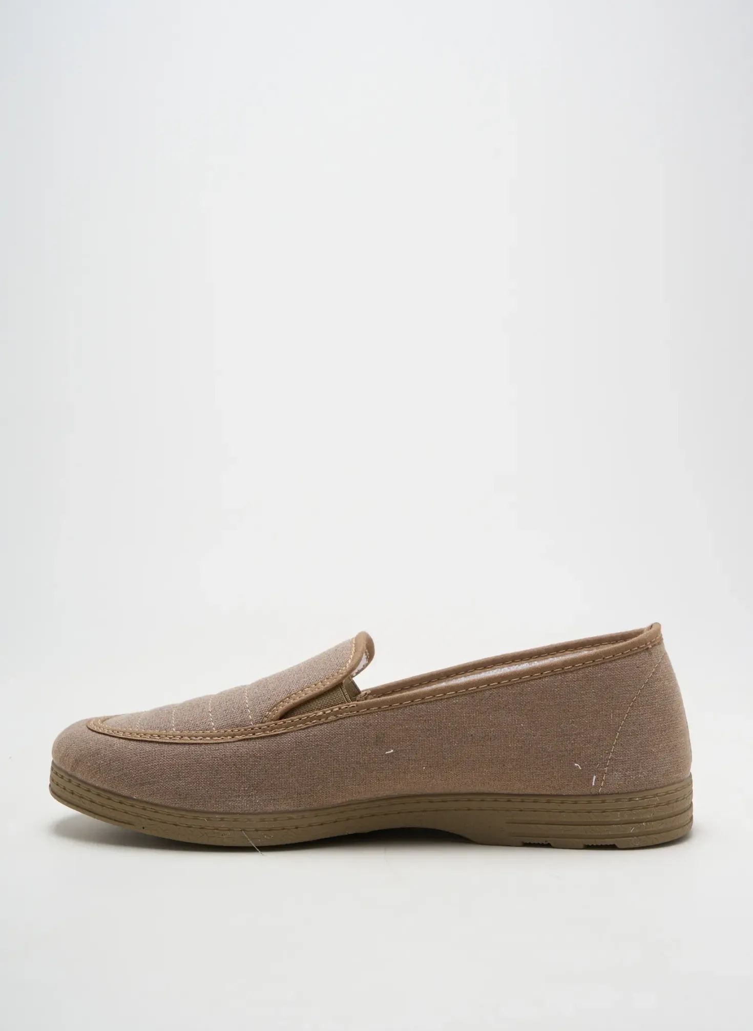 Chaussons/pantoufles La Maison De L'espadrille Marron Bout Rond