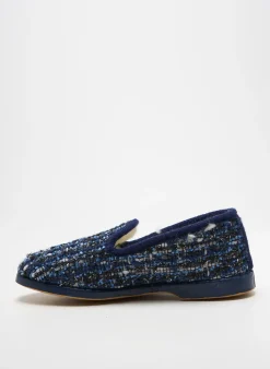 Chaussons/pantoufles La Vague Bleu Talon Plat Jusqu'à 3cm