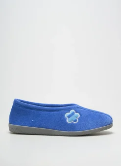 Chaussons/pantoufles La Vague Bleu Talon Plat Jusqu'à 3cm