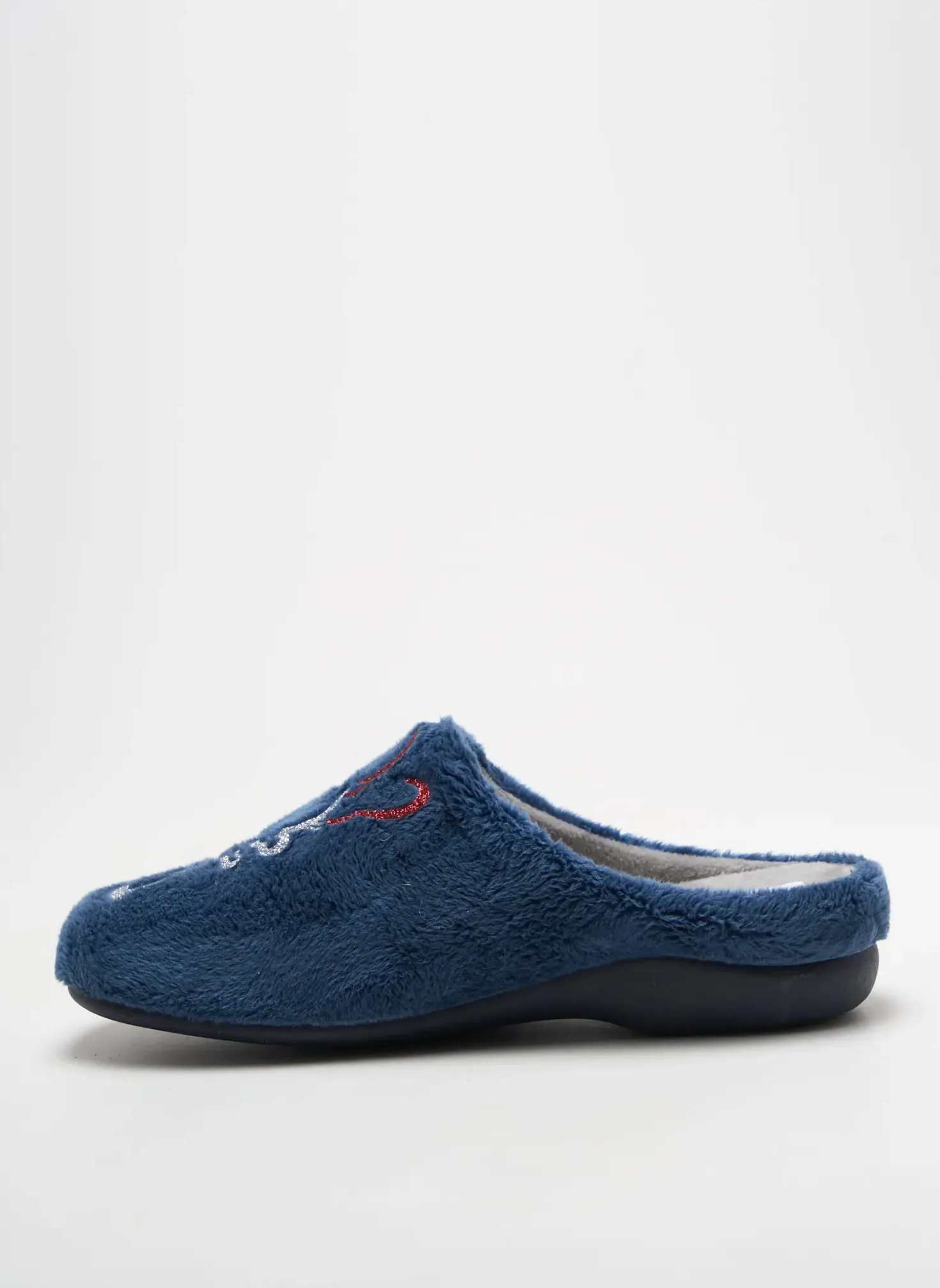 Chaussons/pantoufles La Vague Bleu Talon Plat Jusqu'à 3cm