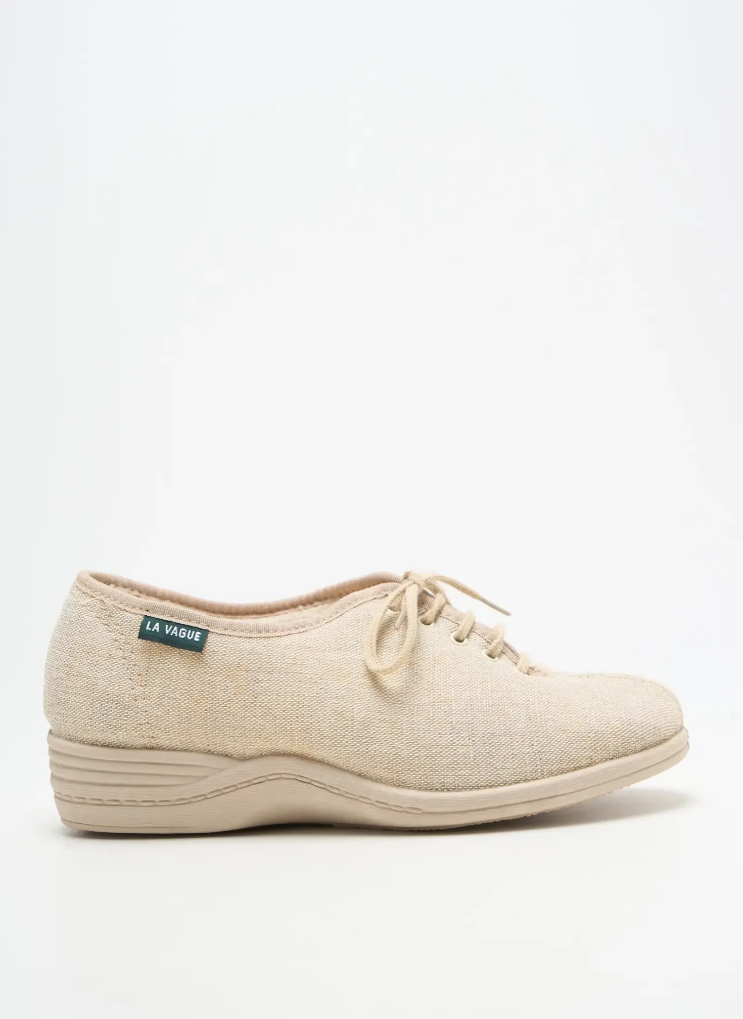 Chaussons/pantoufles La Vague Beige Talon Plat Jusqu'à 3cm