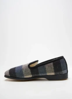 Chaussons/pantoufles La Vague Bleu Bout Rond