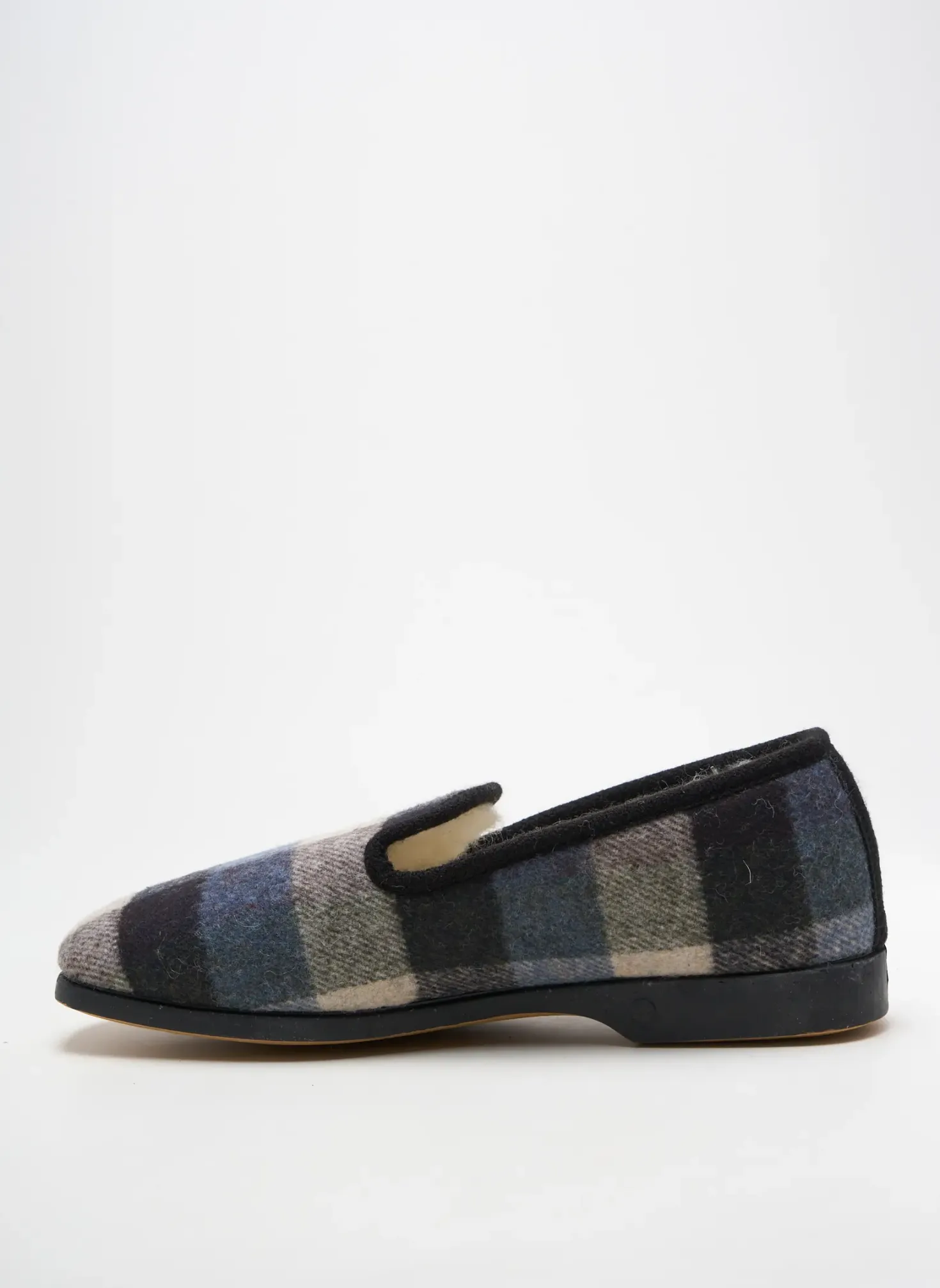 Chaussons/pantoufles La Vague Bleu Bout Rond