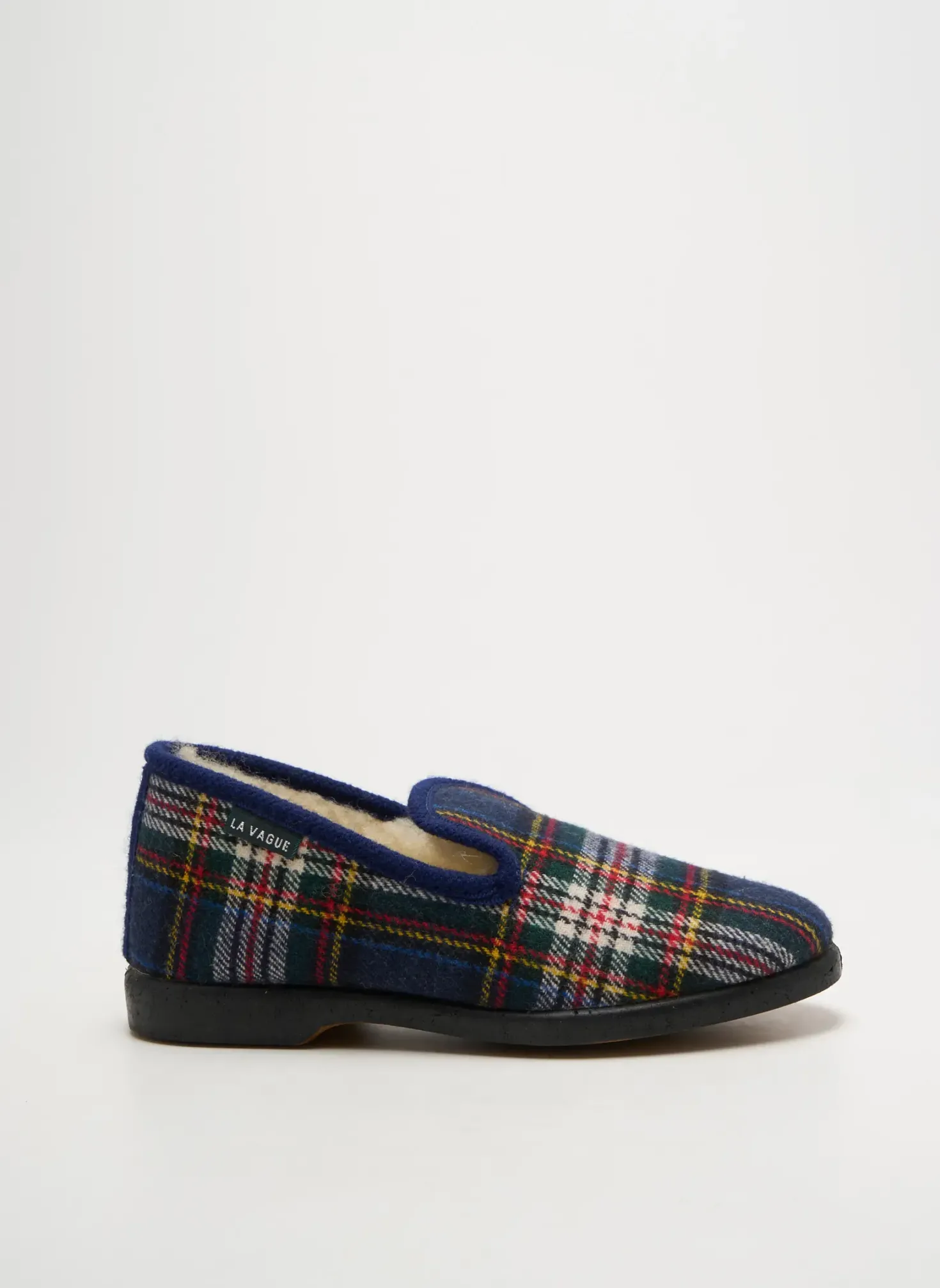 Chaussons/pantoufles La Vague Bleu Bout Rond