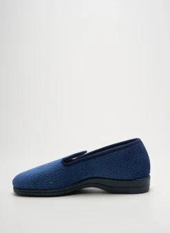 Chaussons/pantoufles La Vague Bleu Bout Rond