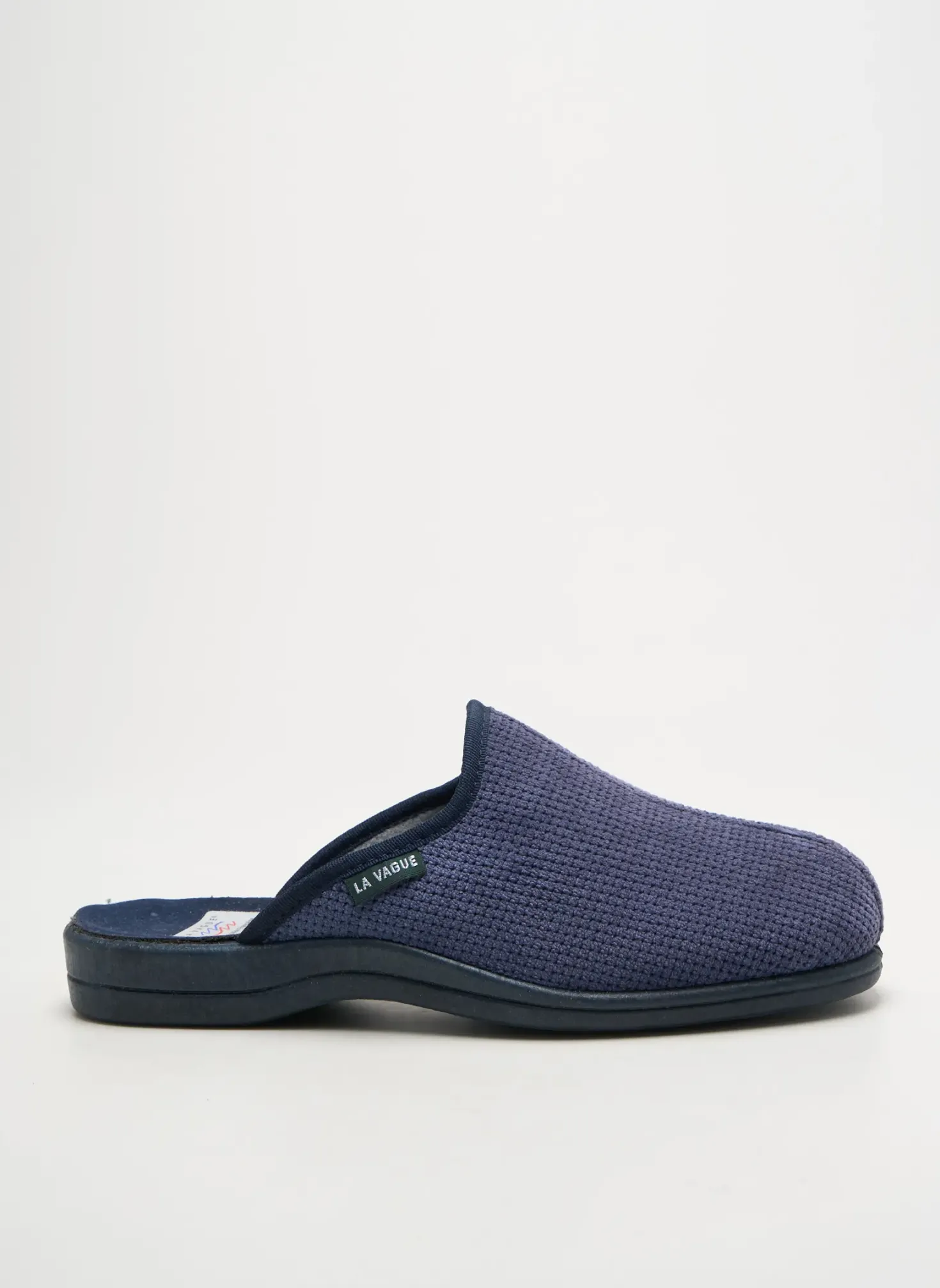 Chaussons/pantoufles La Vague Bleu Bout Rond