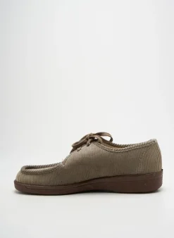 Chaussons/pantoufles La Vague Vert Bout Rond
