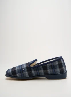Chaussons/pantoufles La Vague Bleu Bout Rond