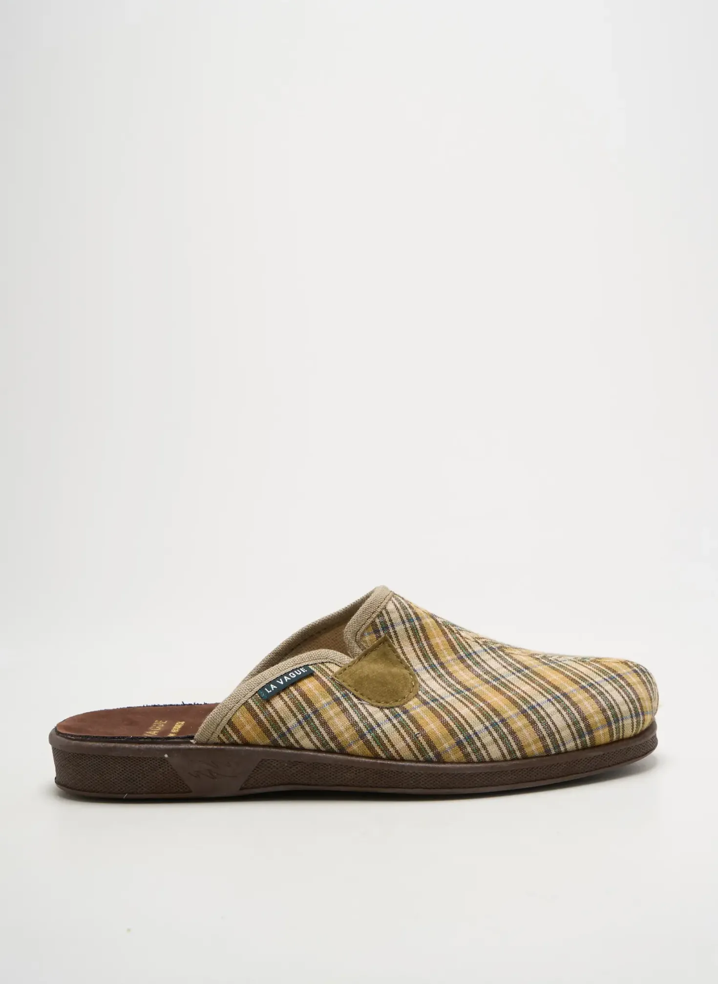 Chaussons/pantoufles La Vague Marron Bout Rond