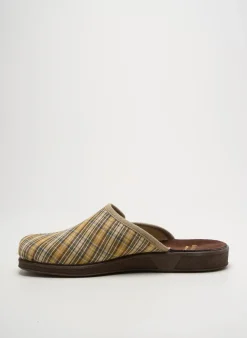 Chaussons/pantoufles La Vague Marron Bout Rond