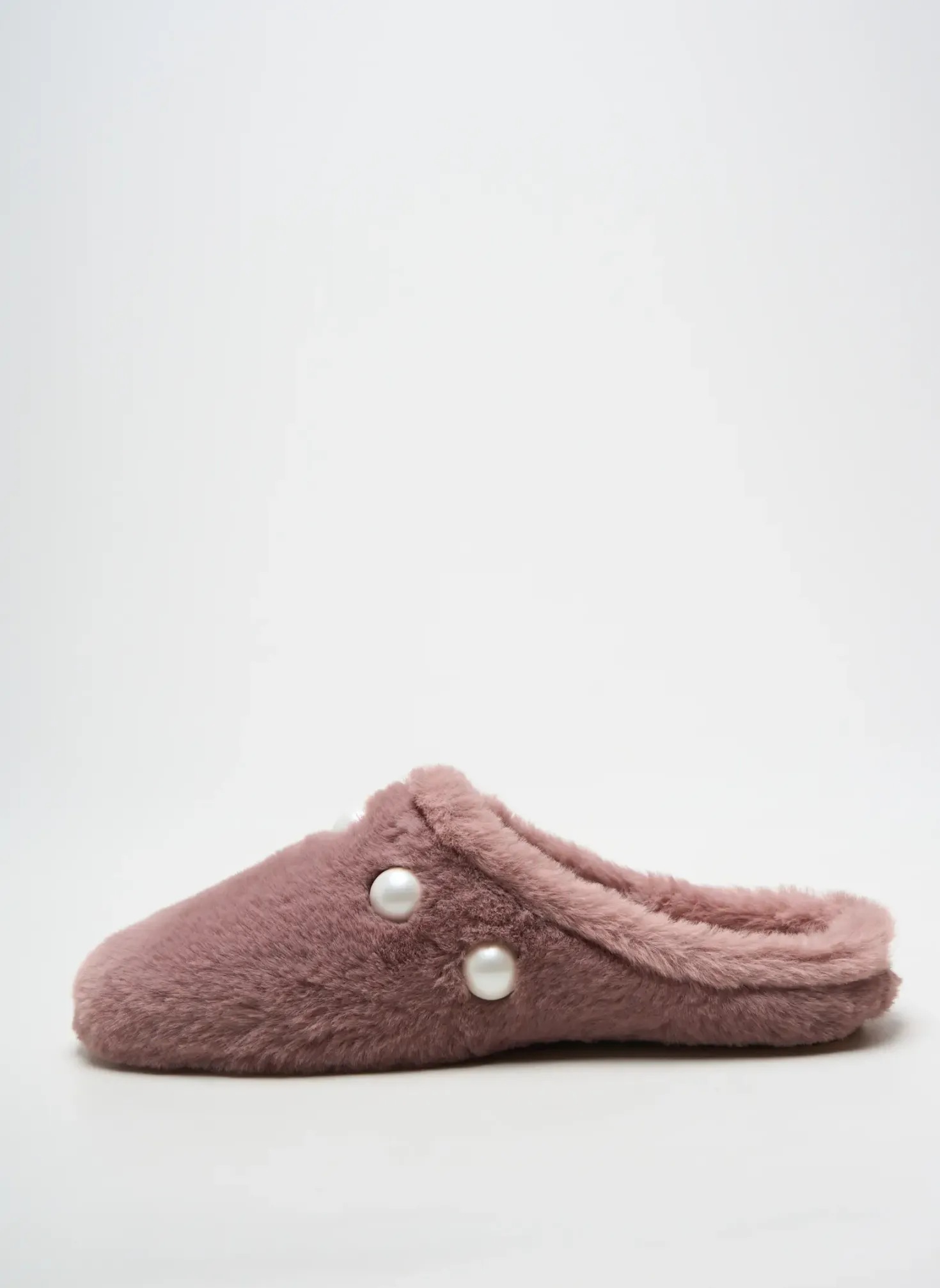 Chaussons/pantoufles Macarena Rose Talon Plat Jusqu'à 3cm