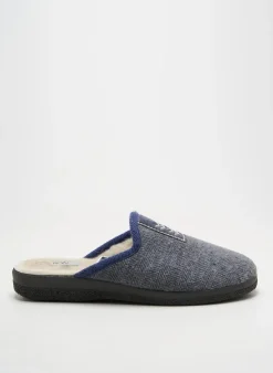 Chaussons/pantoufles Roal Bleu Bout Rond