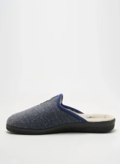 Chaussons/pantoufles Roal Bleu Bout Rond