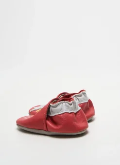 Chaussons/pantoufles Robeez Rouge Bout Rond