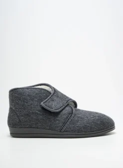 Chaussons/pantoufles Rohde Gris Bout Rond
