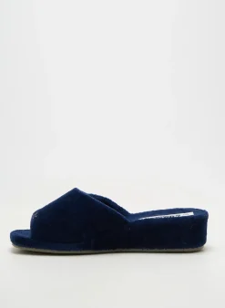 Chaussons/pantoufles Romika Bleu Talon De 4 À 6cm
