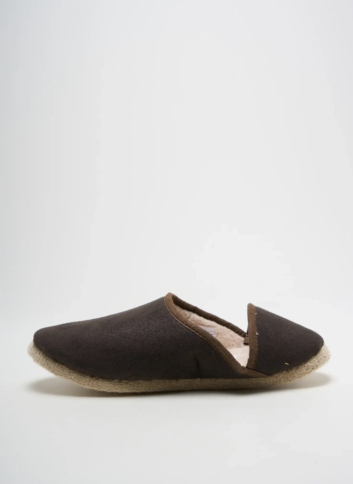 Chaussons/pantoufles Rondinaud Marron Bout Rond