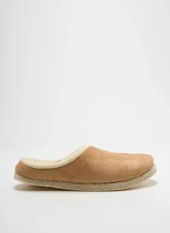 Chaussons/pantoufles Rondinaud Beige Bout Rond