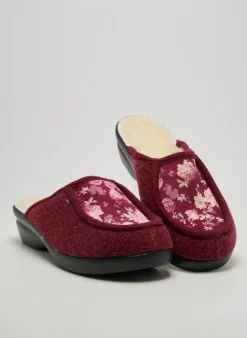 Chaussons/pantoufles Sedagyl Rouge Talon De 4 À 6cm