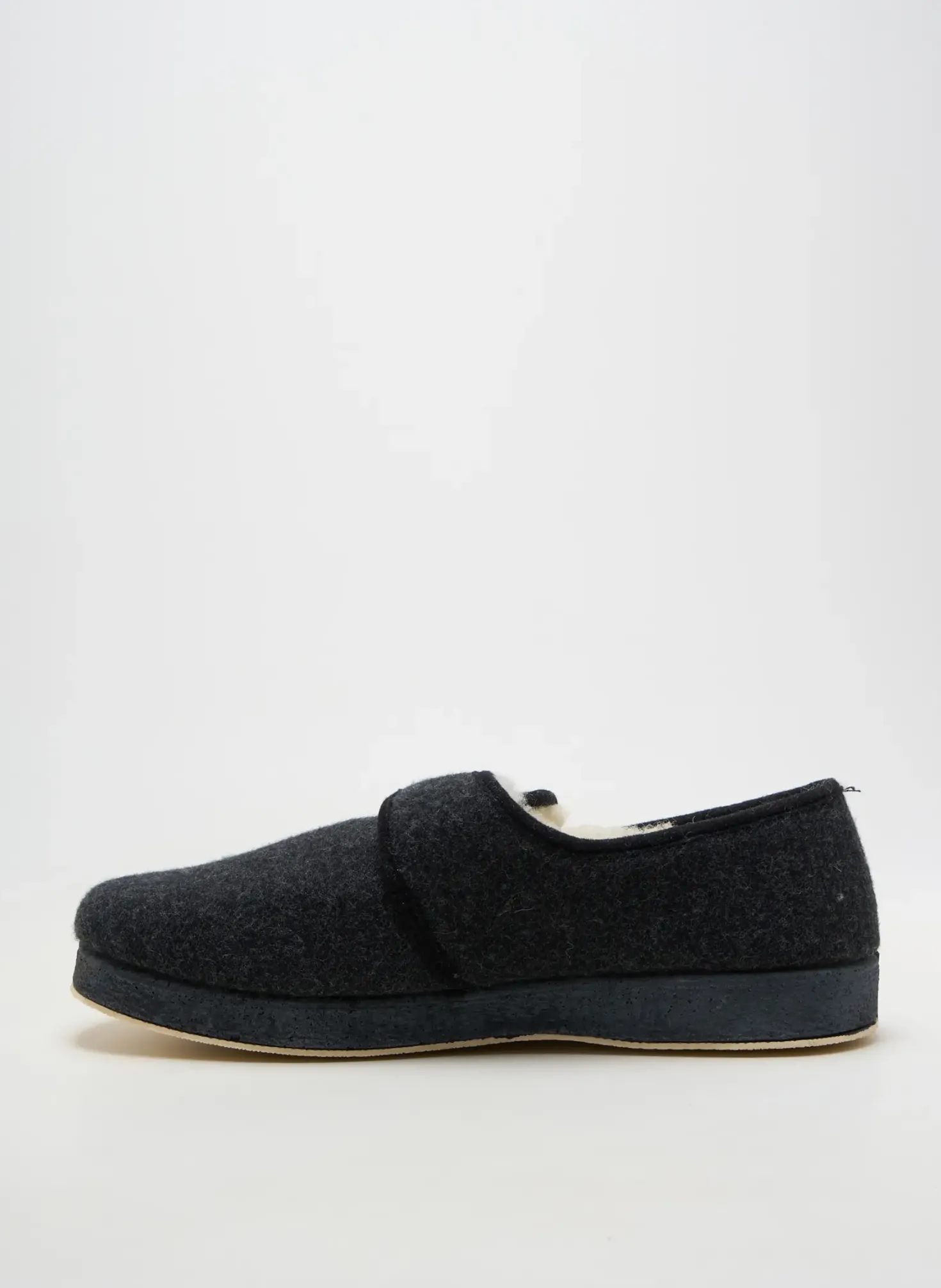 Chaussons/pantoufles Semelflex Gris Bout Rond