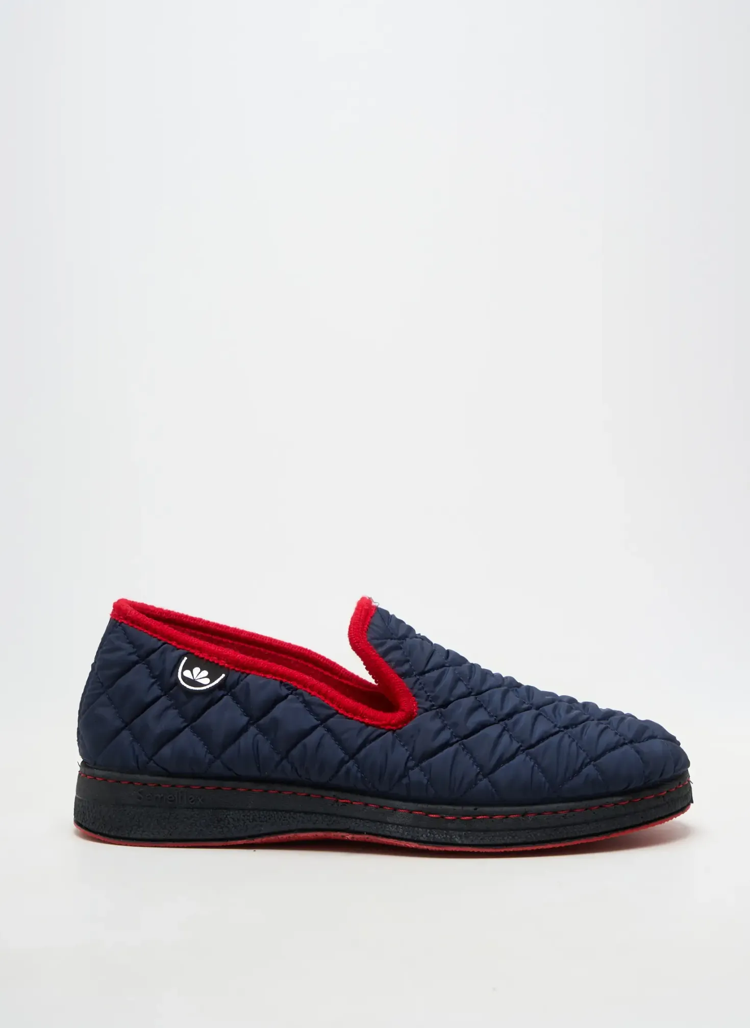 Chaussons/pantoufles Semelflex Bleu Bout Rond