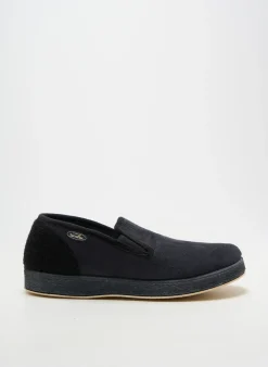 Chaussons/pantoufles Semelflex Gris Bout Rond