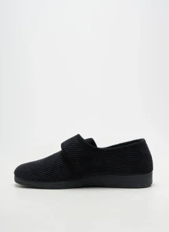 Chaussons/pantoufles Semelflex Noir Bout Rond