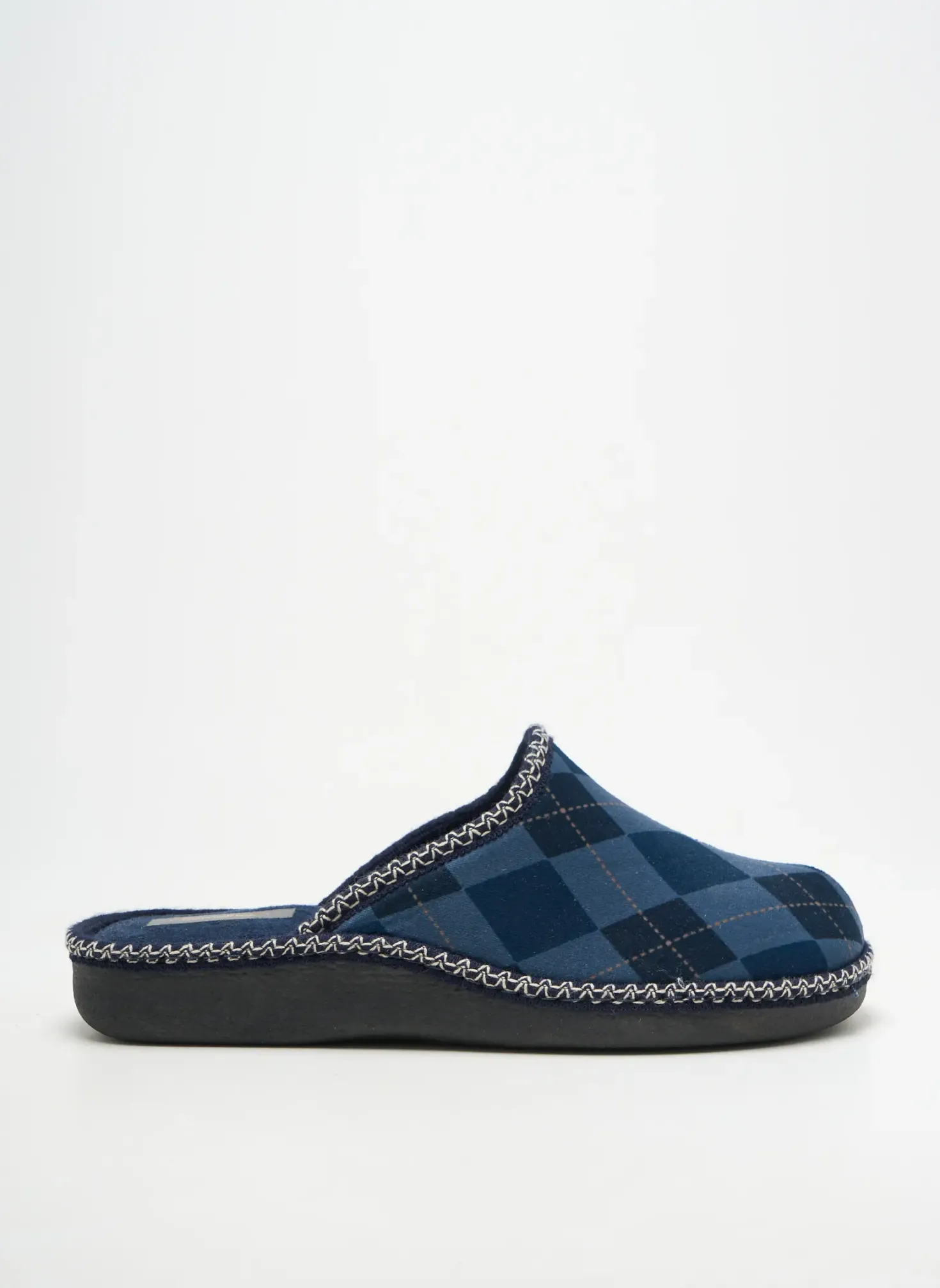 Chaussons/pantoufles Semelflex Bleu Bout Rond