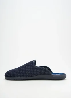 Chaussons/pantoufles Soir Et Matin Bleu Bout Rond