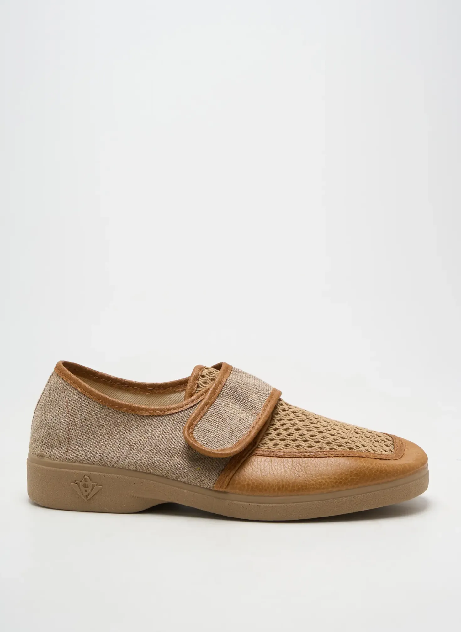 Chaussons/pantoufles Soir Et Matin Marron Bout Rond