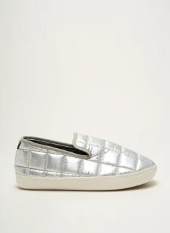 Chaussons/pantoufles Souts Argent Bout Rond