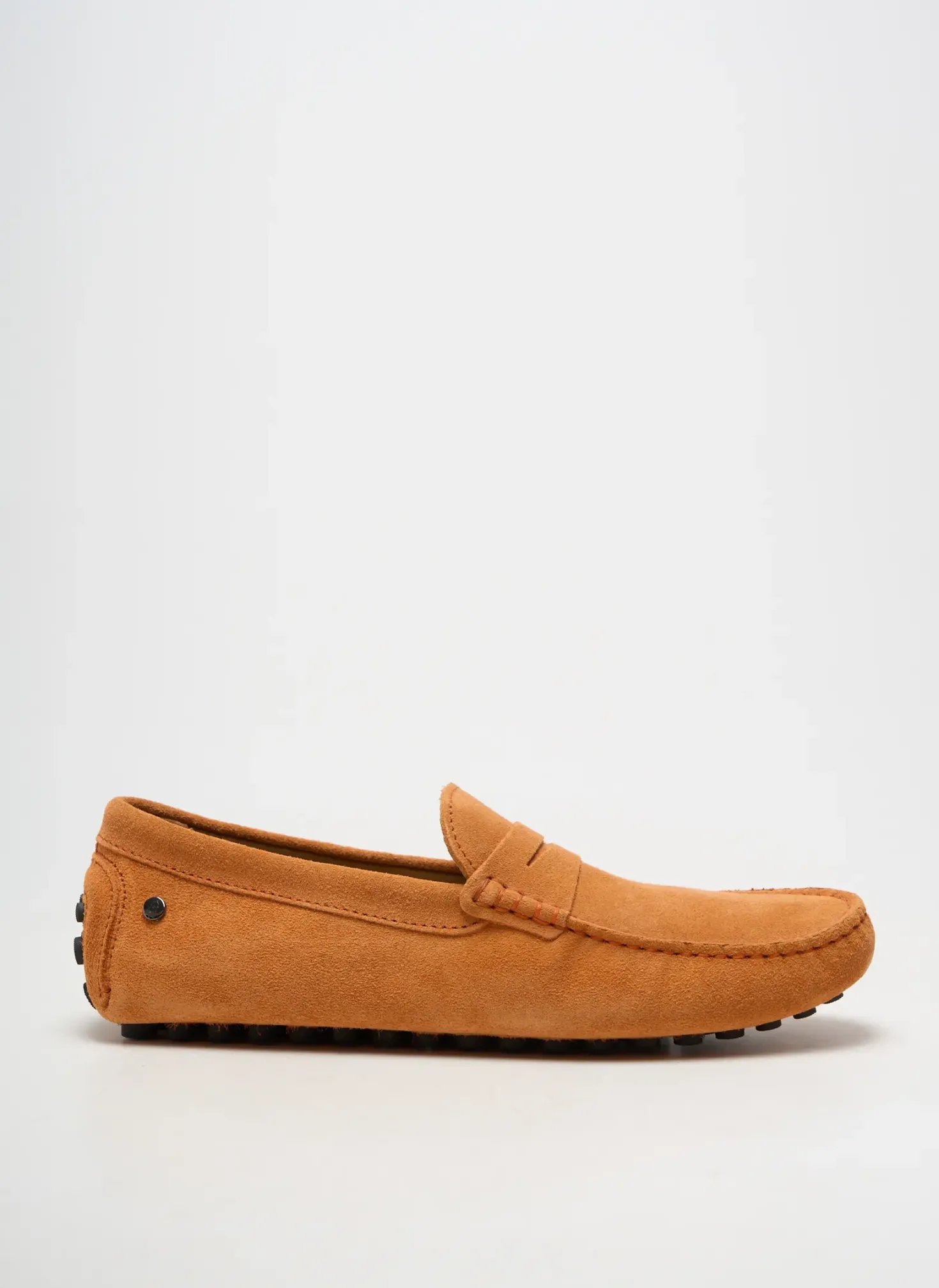 Chaussures Bâteau Les Mocassins Tropeziens Orange Bout Rond