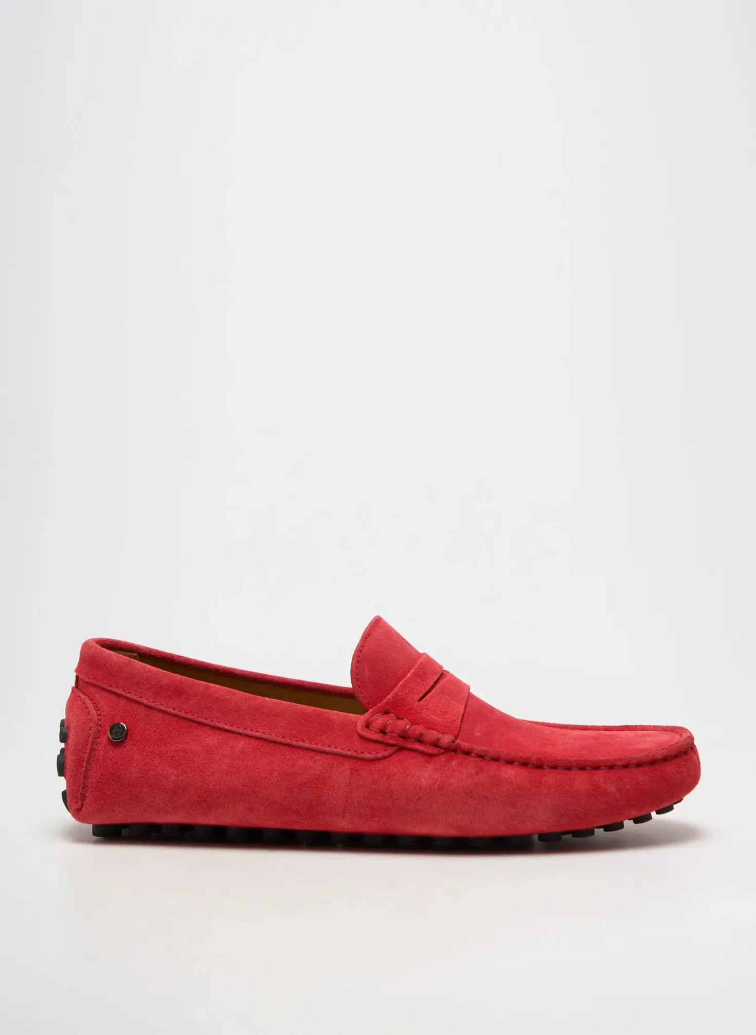Chaussures Bâteau Les Mocassins Tropeziens Rouge Bout Rond