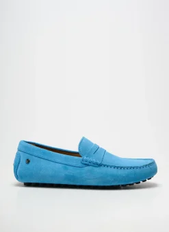 Chaussures Bâteau Les Mocassins Tropeziens Bleu Bout Rond