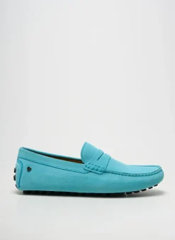 Chaussures Bâteau Les Mocassins Tropeziens Bleu Bout Rond