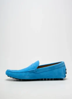 Chaussures Bâteau Les Mocassins Tropeziens Bleu Bout Rond